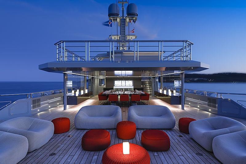 a boat on the water aboard BOLD Yacht for Sale