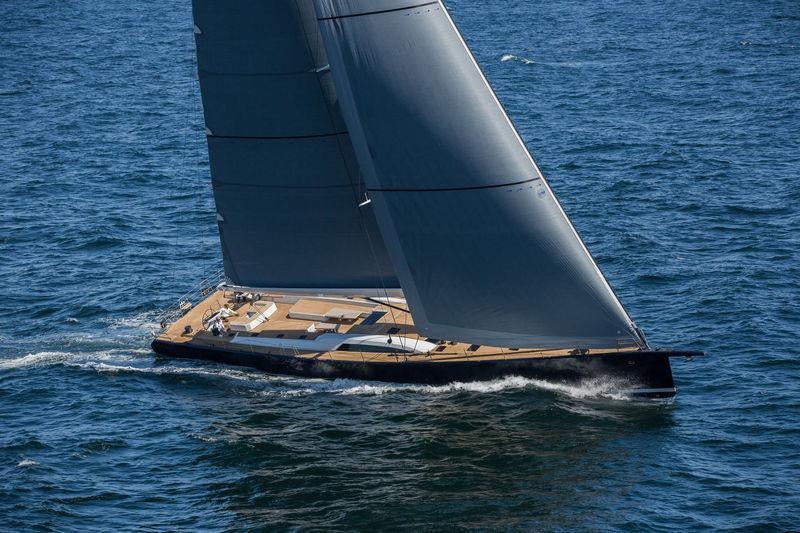 a boat on the water aboard KIWAYU Yacht for Charter