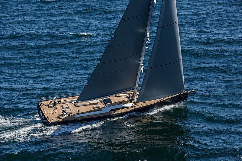 a boat on the water aboard KIWAYU Yacht for Charter