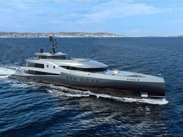 a ship on the water aboard STARDUST Yacht for Sale