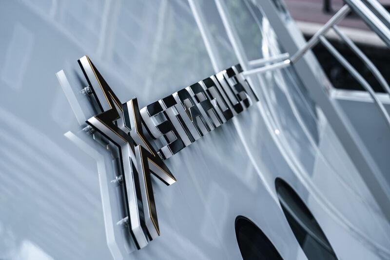 a close-up of a guitar aboard STARDUST Yacht for Sale