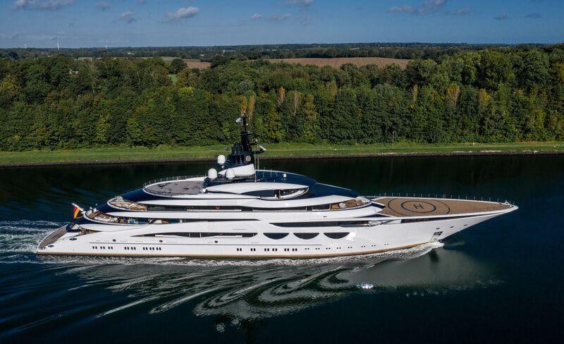 a boat on the water aboard AHPO Yacht for Charter