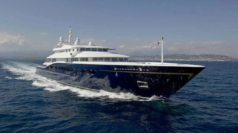 a boat on the water aboard CARINTHIA VII Yacht for Charter