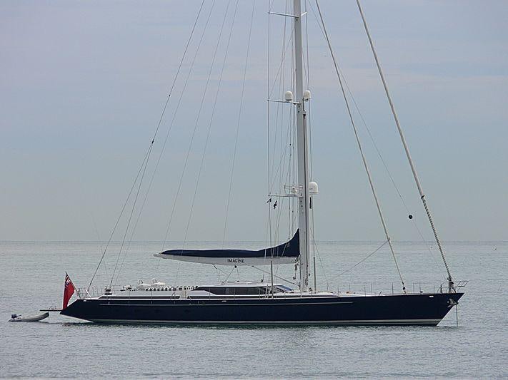 a boat in the water aboard IMAGINE Yacht for Charter