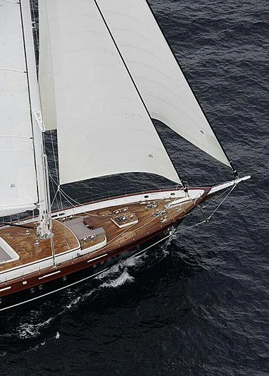 a sailboat on the water aboard VAY Yacht for Charter