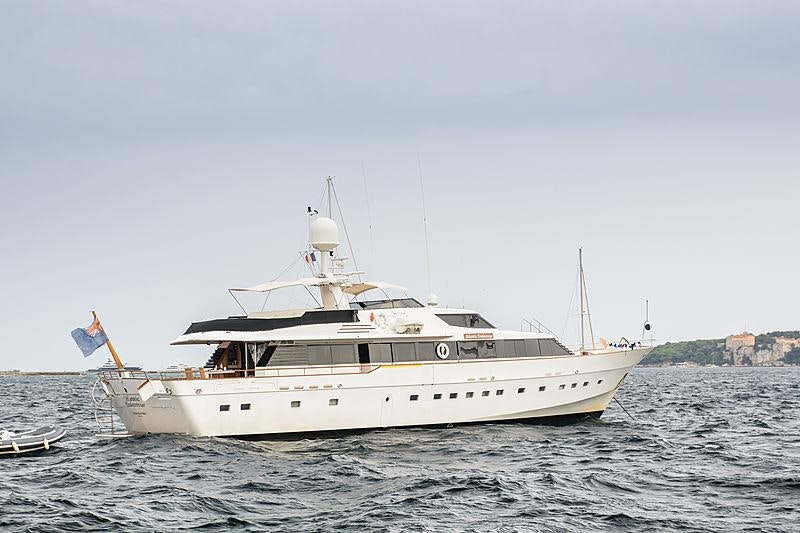 a boat in the water aboard ATLANTIC ENDEAVOUR Yacht for Charter