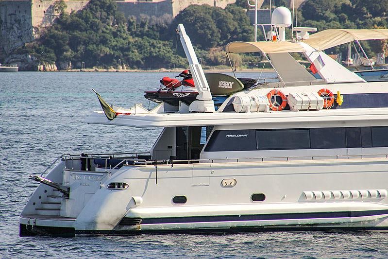 a couple of boats on the water aboard MISS CANDY Yacht for Charter