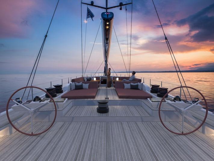 a boat on the water aboard ALIX Yacht for Sale