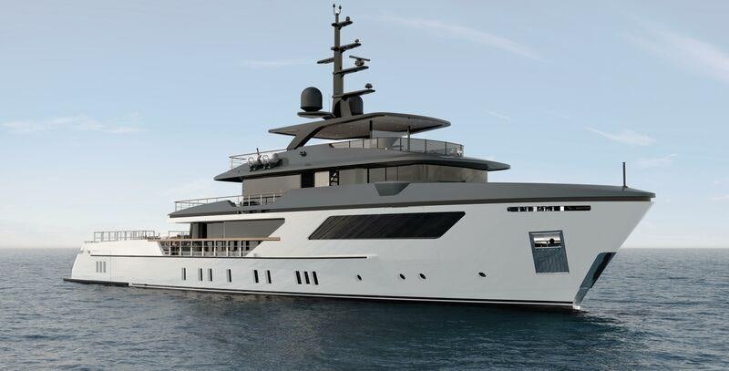 a large white ship aboard PARA BELLUM Yacht for Charter