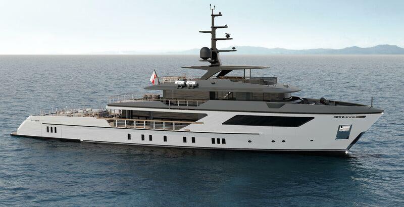 a large ship in the water aboard PARA BELLUM Yacht for Charter