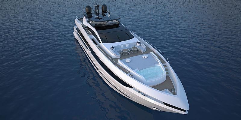 a white boat on the water aboard C2 Yacht for Charter