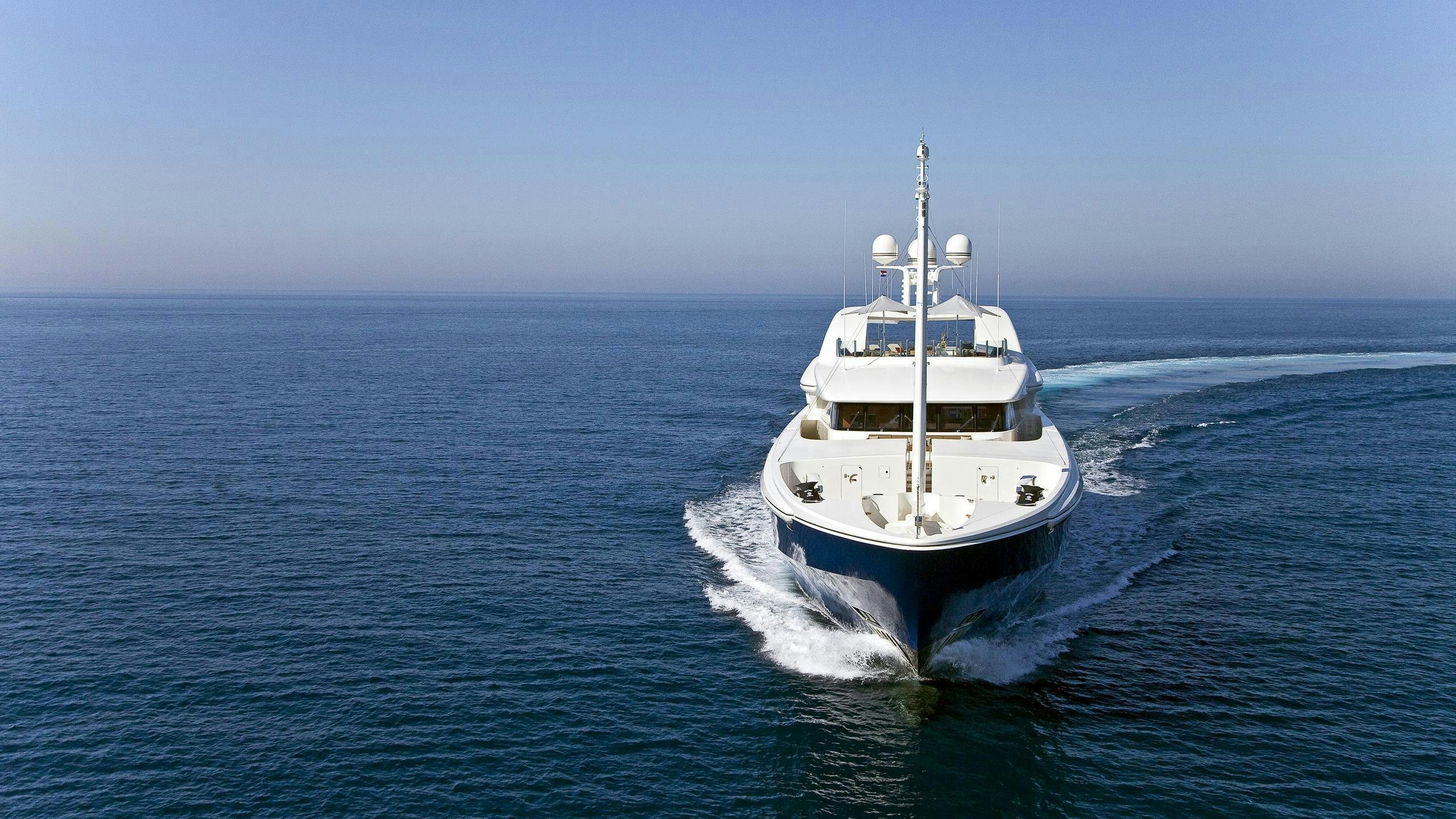 a boat on the water aboard MARY-JEAN II Yacht for Charter