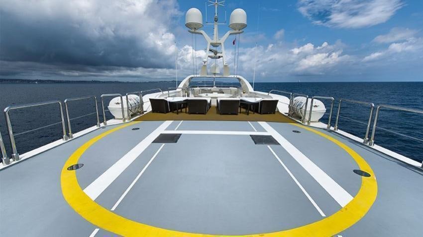 a boat on a body of water aboard SOLAFIDE Yacht for Charter