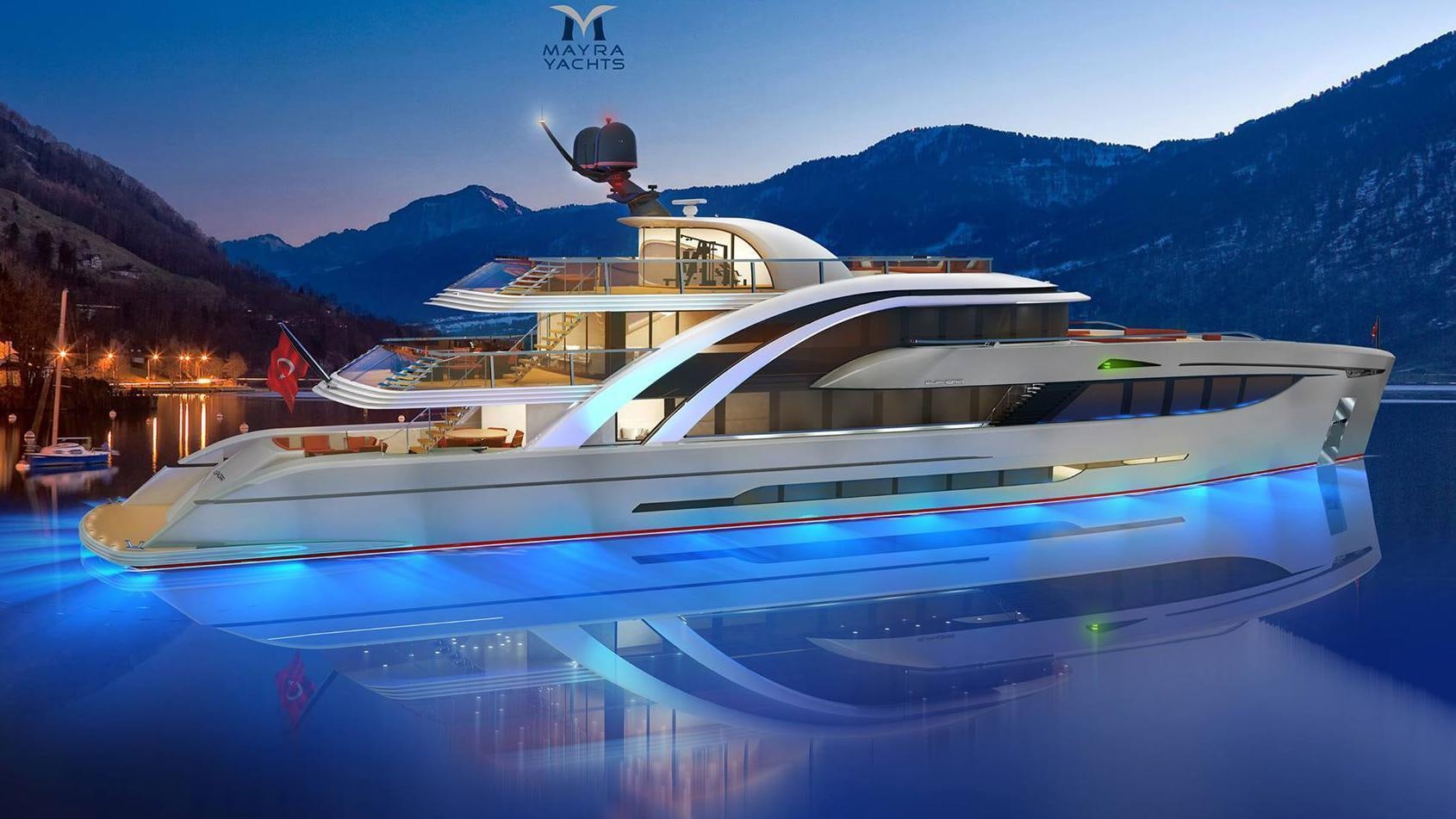 a boat on the water aboard EUPHORIA II Yacht for Charter