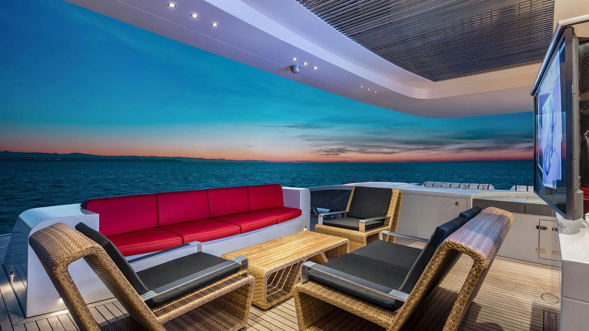 a boat on the water aboard EUPHORIA II Yacht for Charter