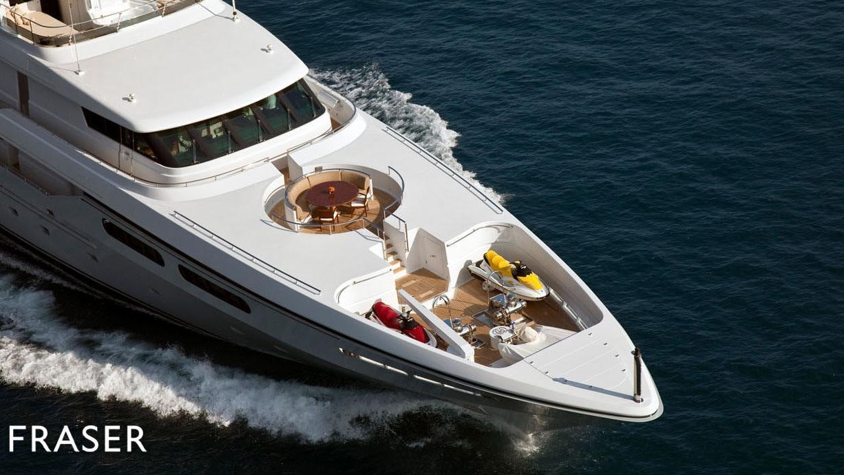 a boat on the water aboard ELENA V Yacht for Charter
