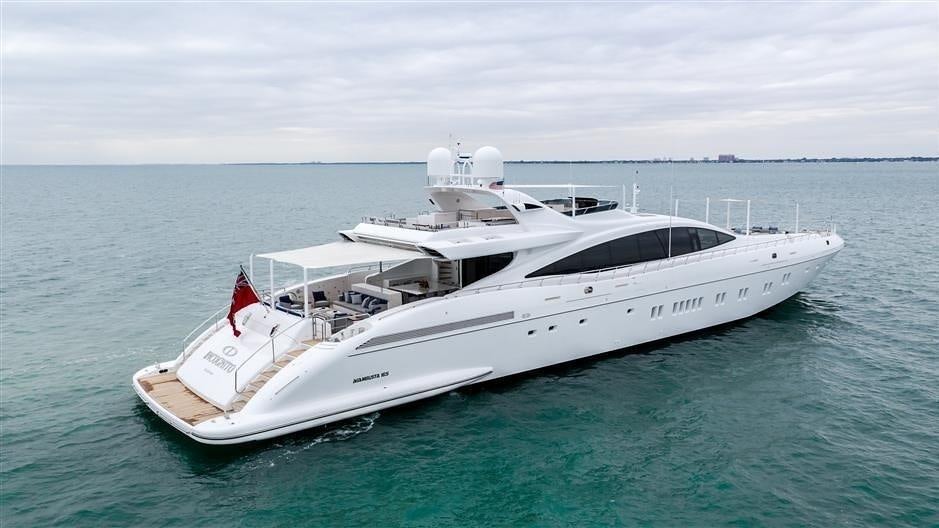 a white yacht in the water aboard (DELETE)INCOGNITO Yacht for Charter