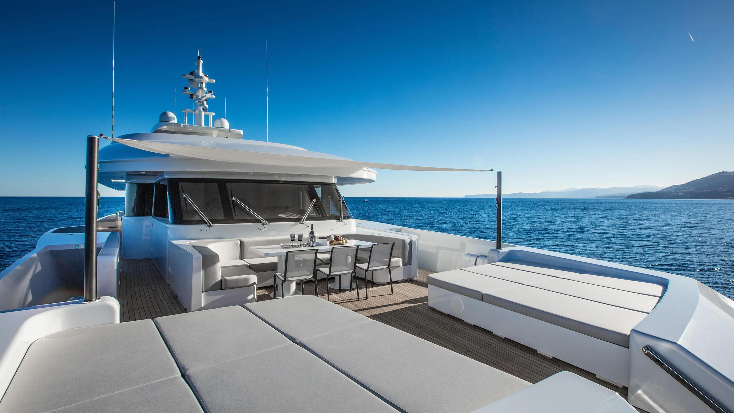 a boat on the water aboard ALALYA Yacht for Charter
