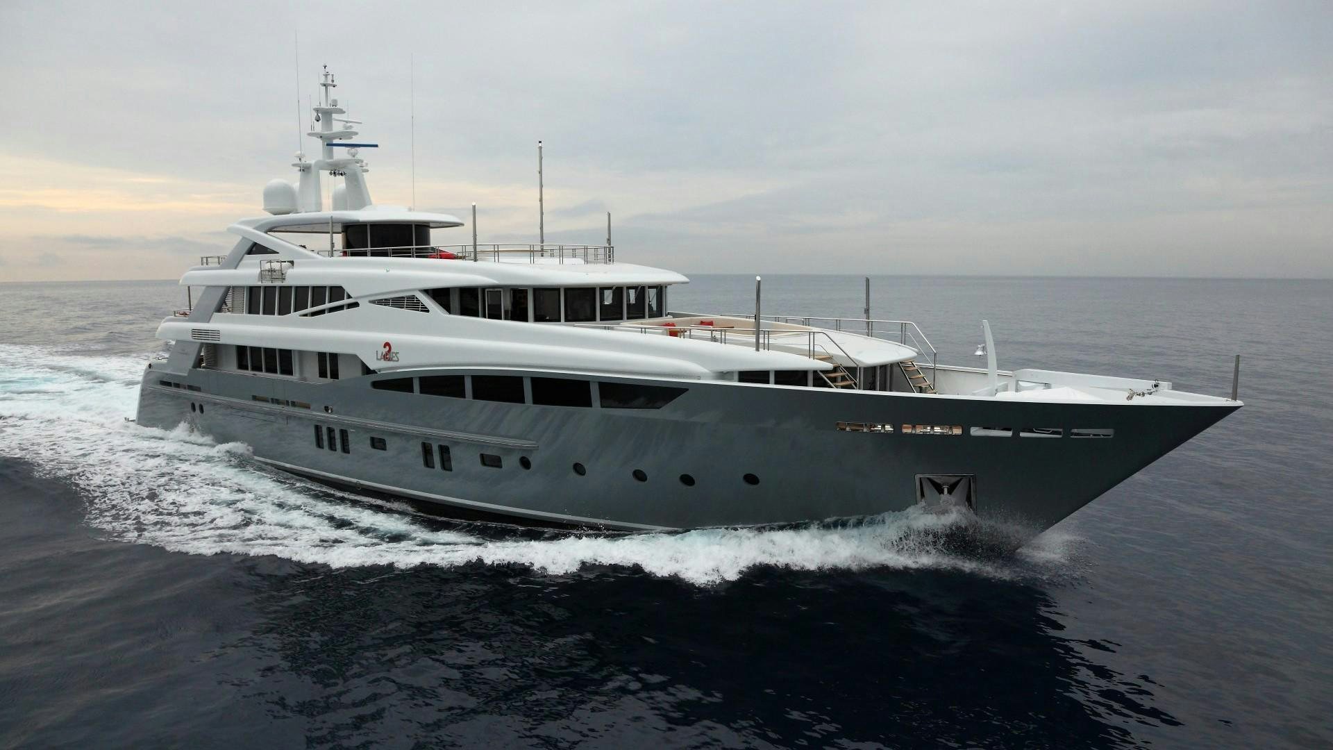 a boat on the water aboard 2 LADIES Yacht for Charter