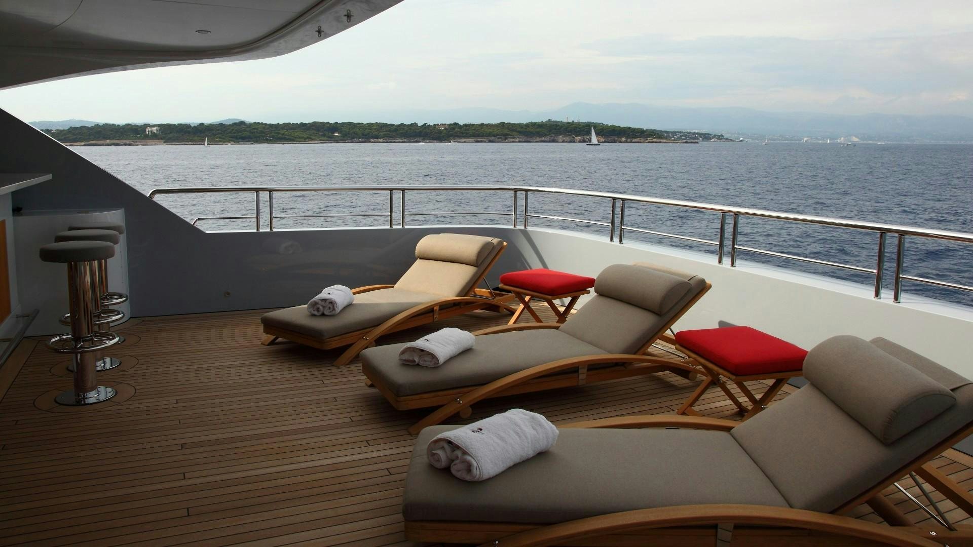 a boat on the water aboard 2 LADIES Yacht for Charter