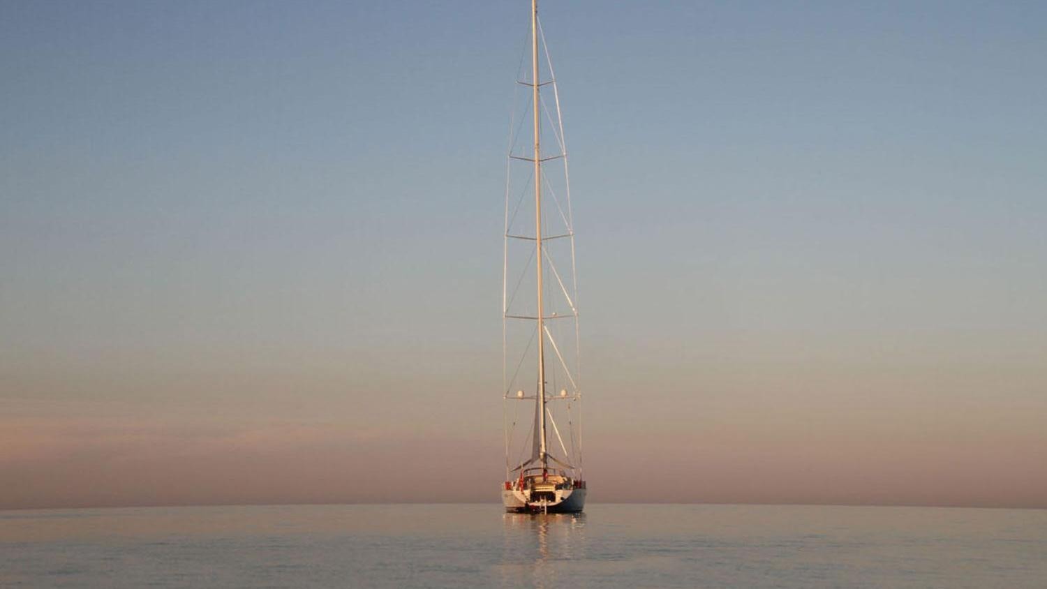 a sailboat in the water aboard CAVALLO Yacht for Charter