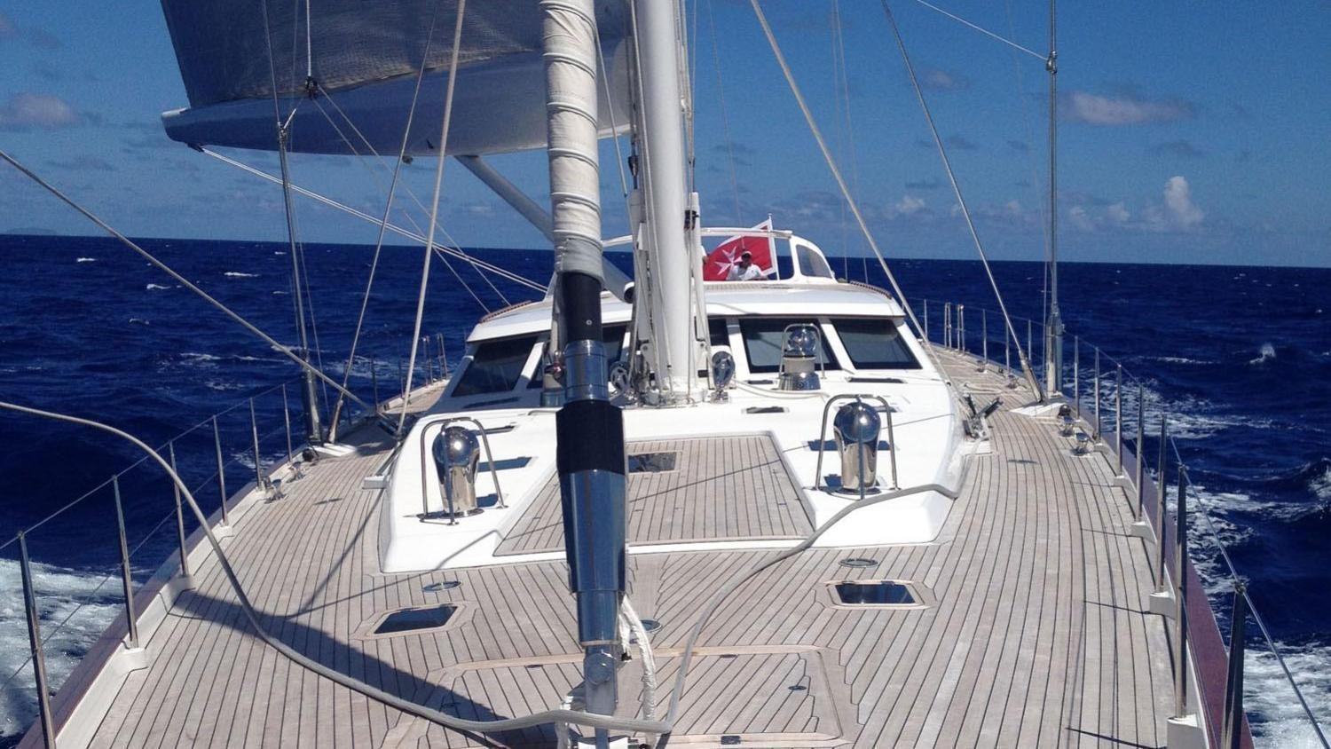 a boat on the water aboard CAVALLO Yacht for Charter