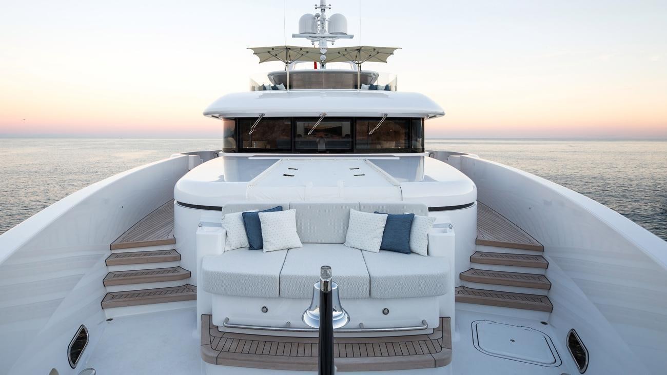 a boat on a boat aboard RUYA Yacht for Charter