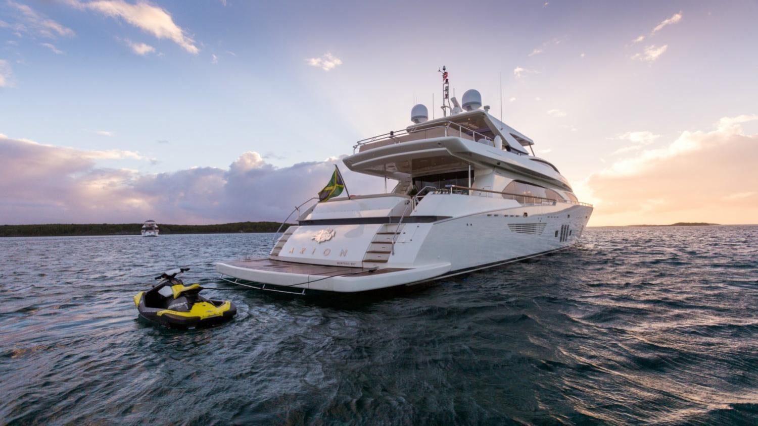 a boat in the water aboard ARION Yacht for Charter
