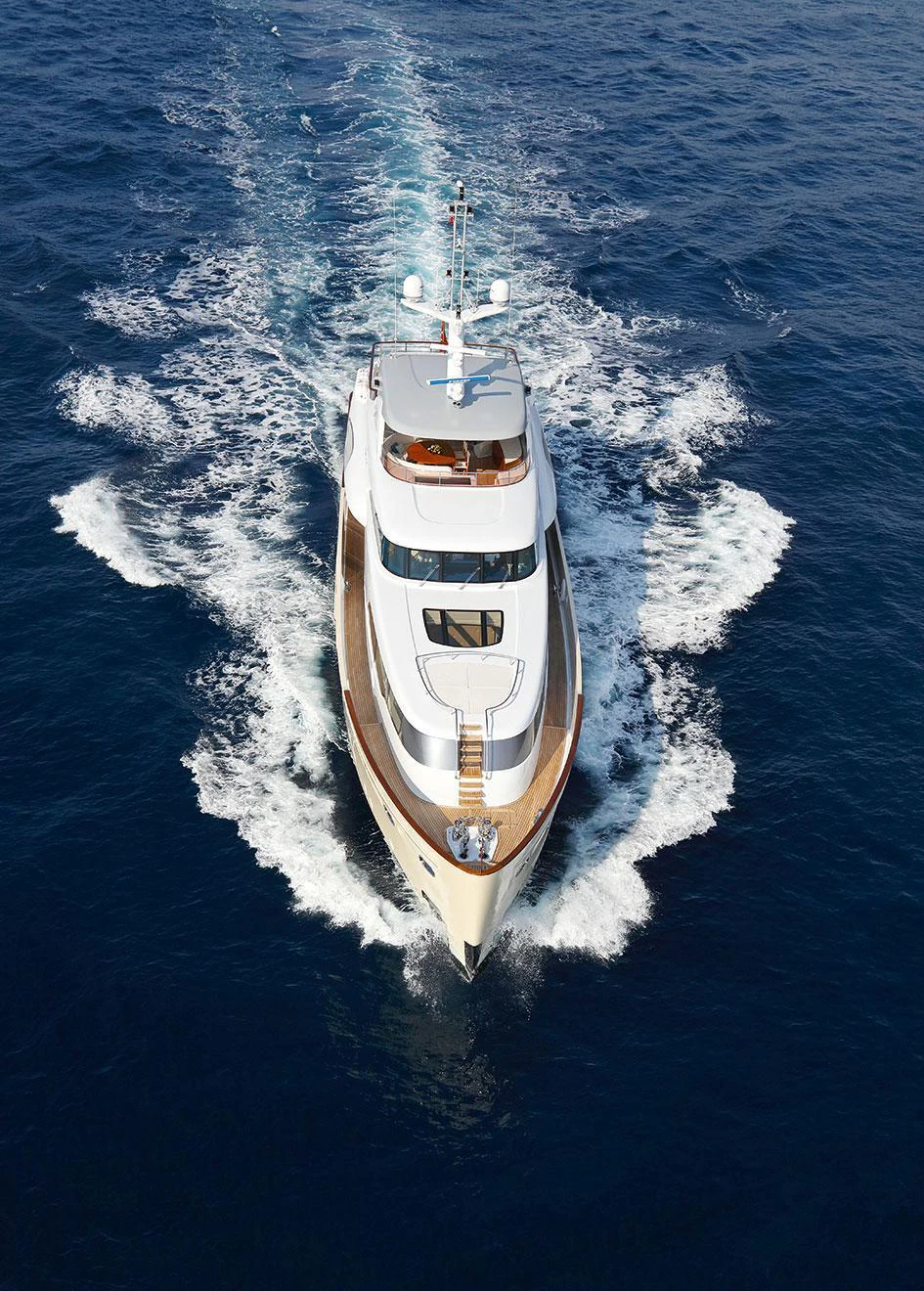 a ship in the water aboard SOLIS Yacht for Charter