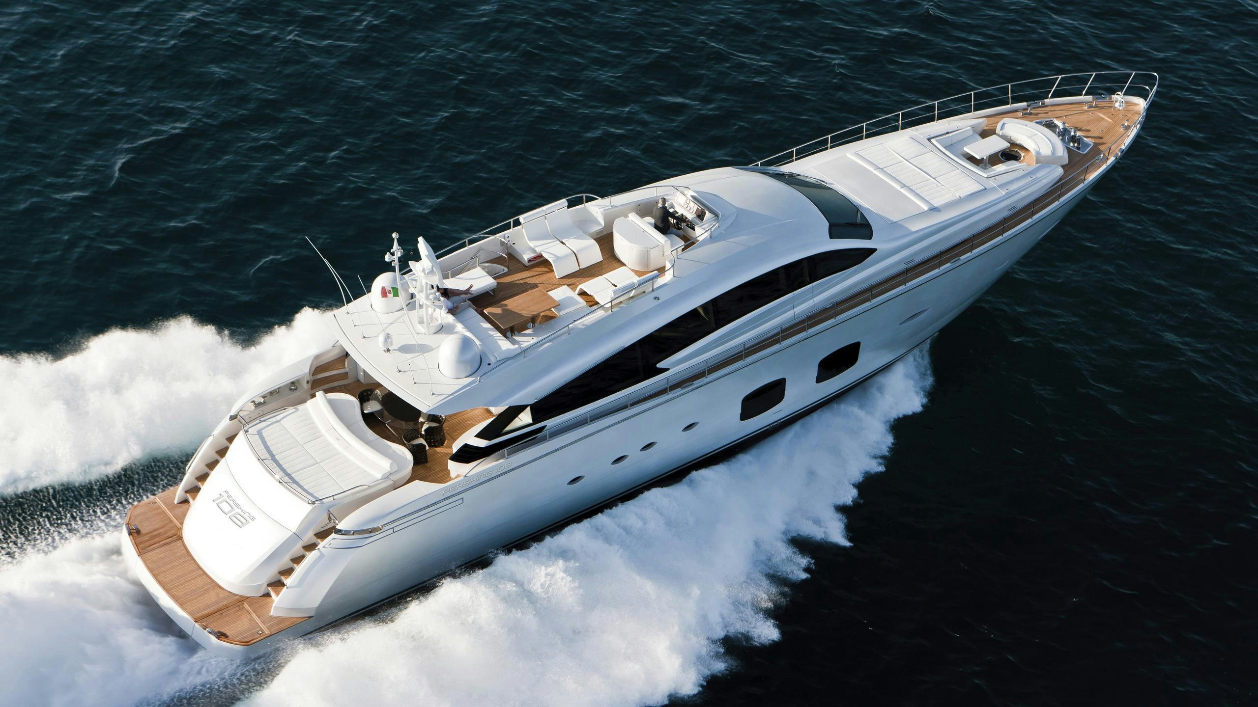 a boat on the water aboard LEVANTINE II Yacht for Charter