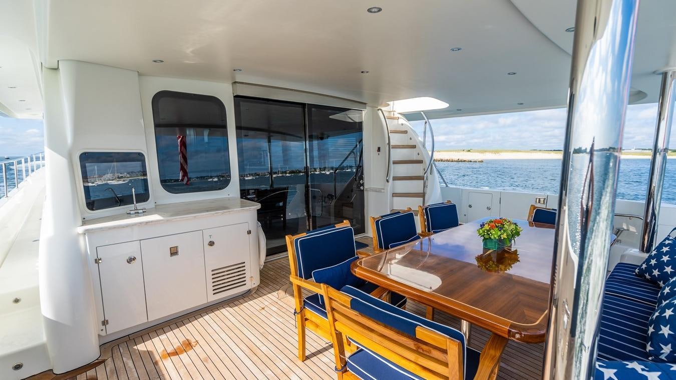 inside of a boat aboard TRANQUILITY Yacht for Charter