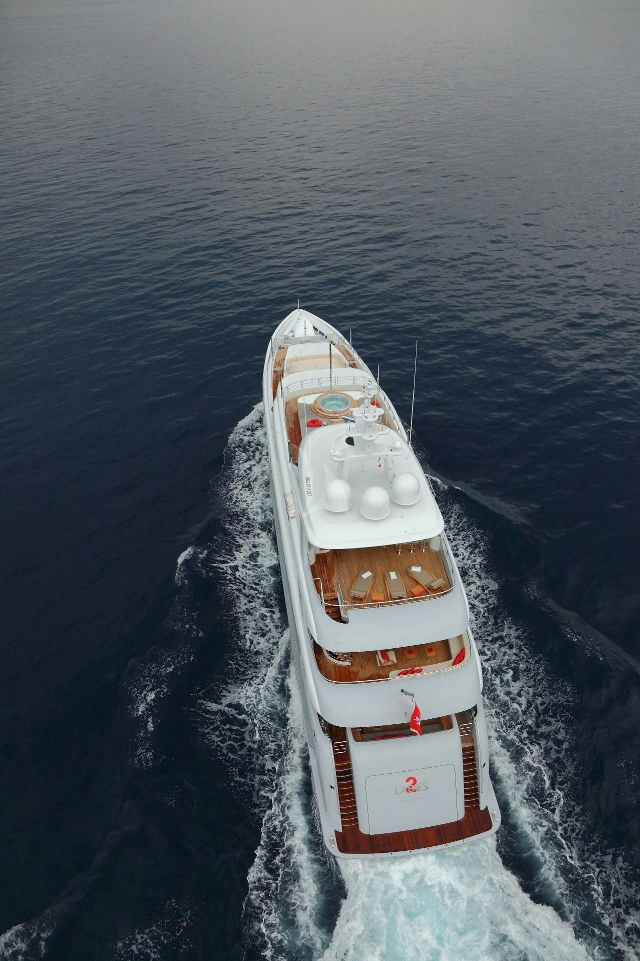 a ship in the water aboard 2 LADIES Yacht for Charter