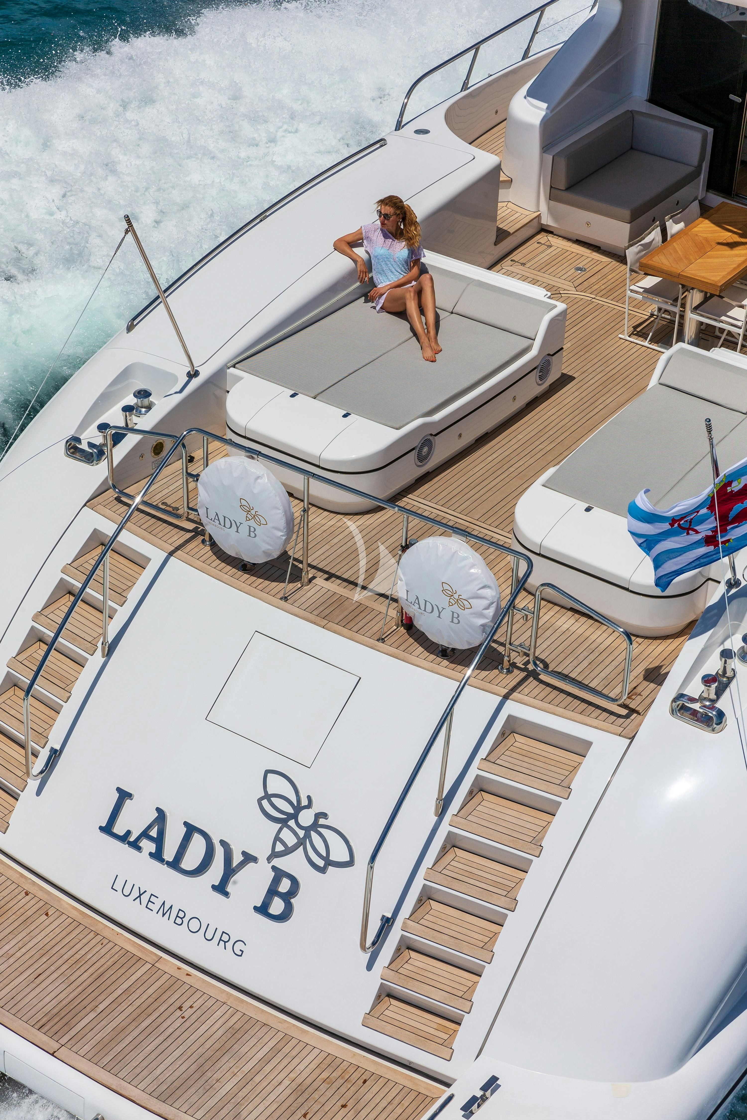 diagram, engineering drawing aboard LADY B Yacht for Charter