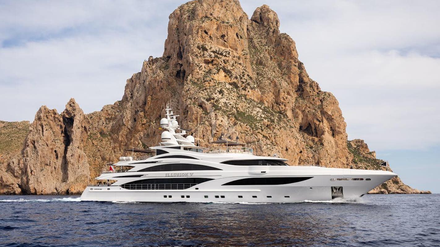 Watch Video for ILLUSION V Yacht for Charter