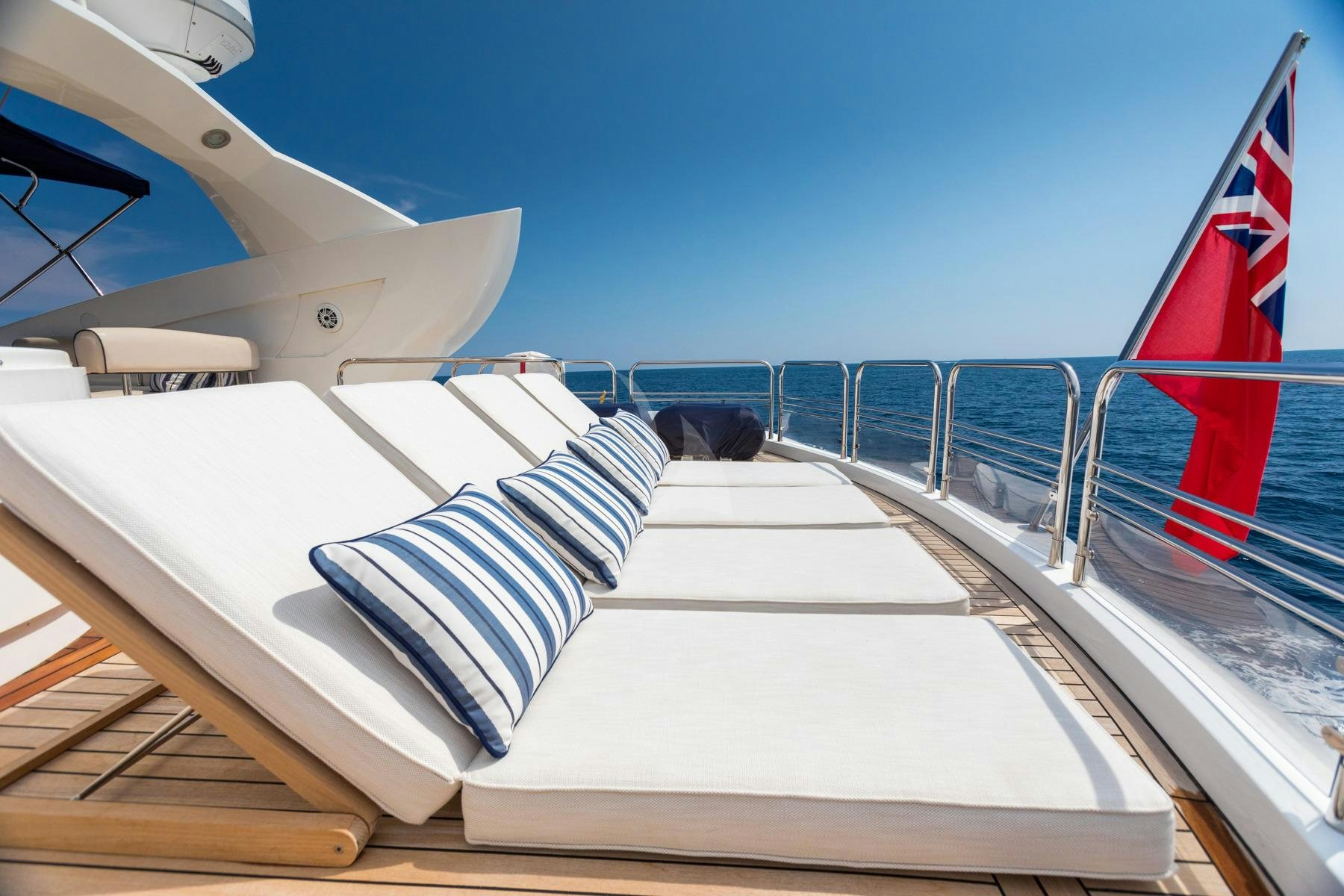 a boat on the water aboard WINNING STREAK 2 Yacht for Charter