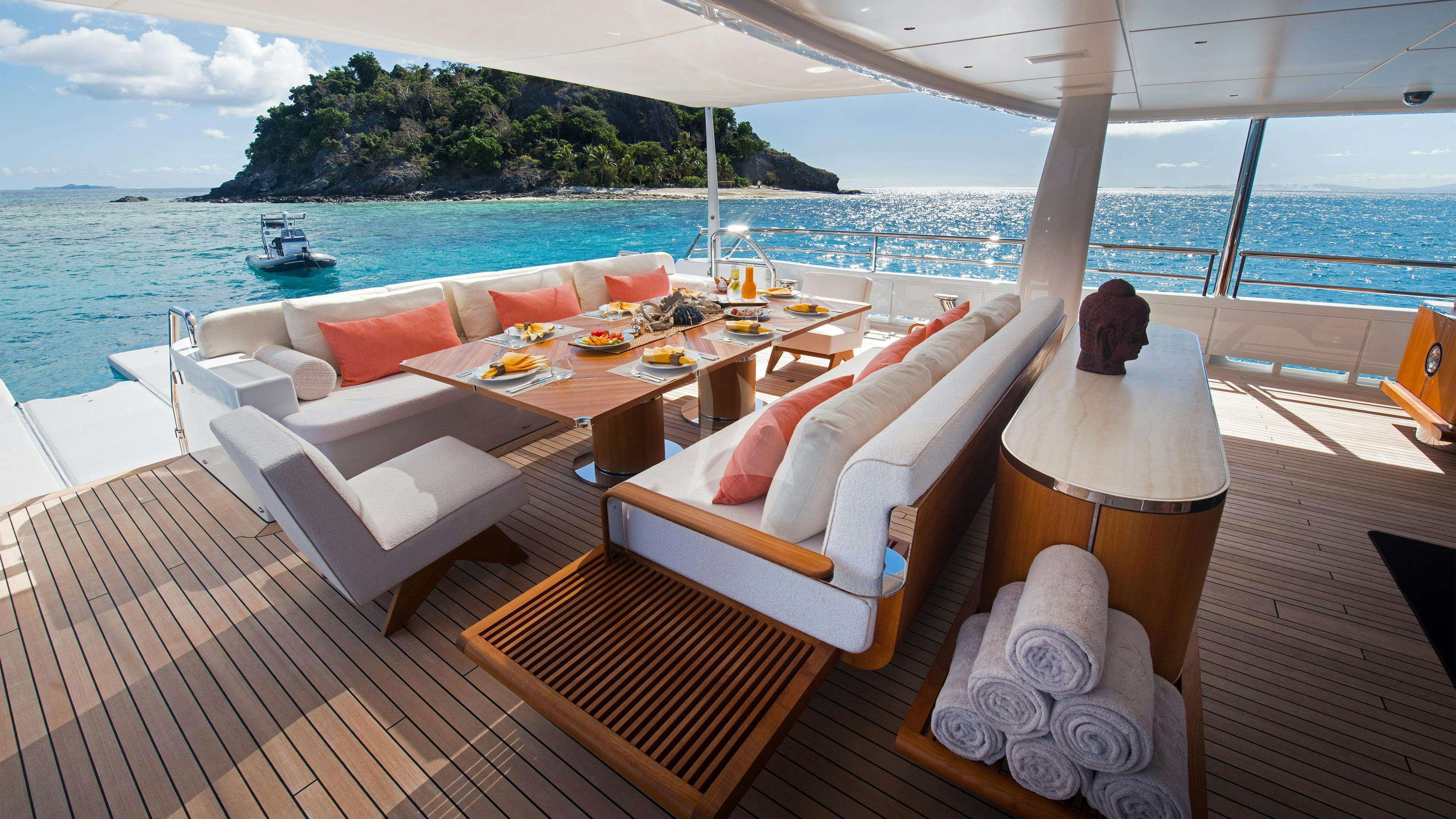 DRIFTWOOD Yacht for Charter, 180' 5 (55m) 2017 5 Cabins Amels