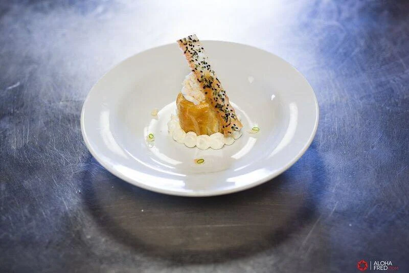 a piece of cake on a plate aboard SHENANDOAH OF SARK Yacht for Charter