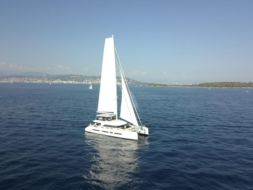 a sailboat on the water aboard MARIAH PRINCESS III Yacht for Charter