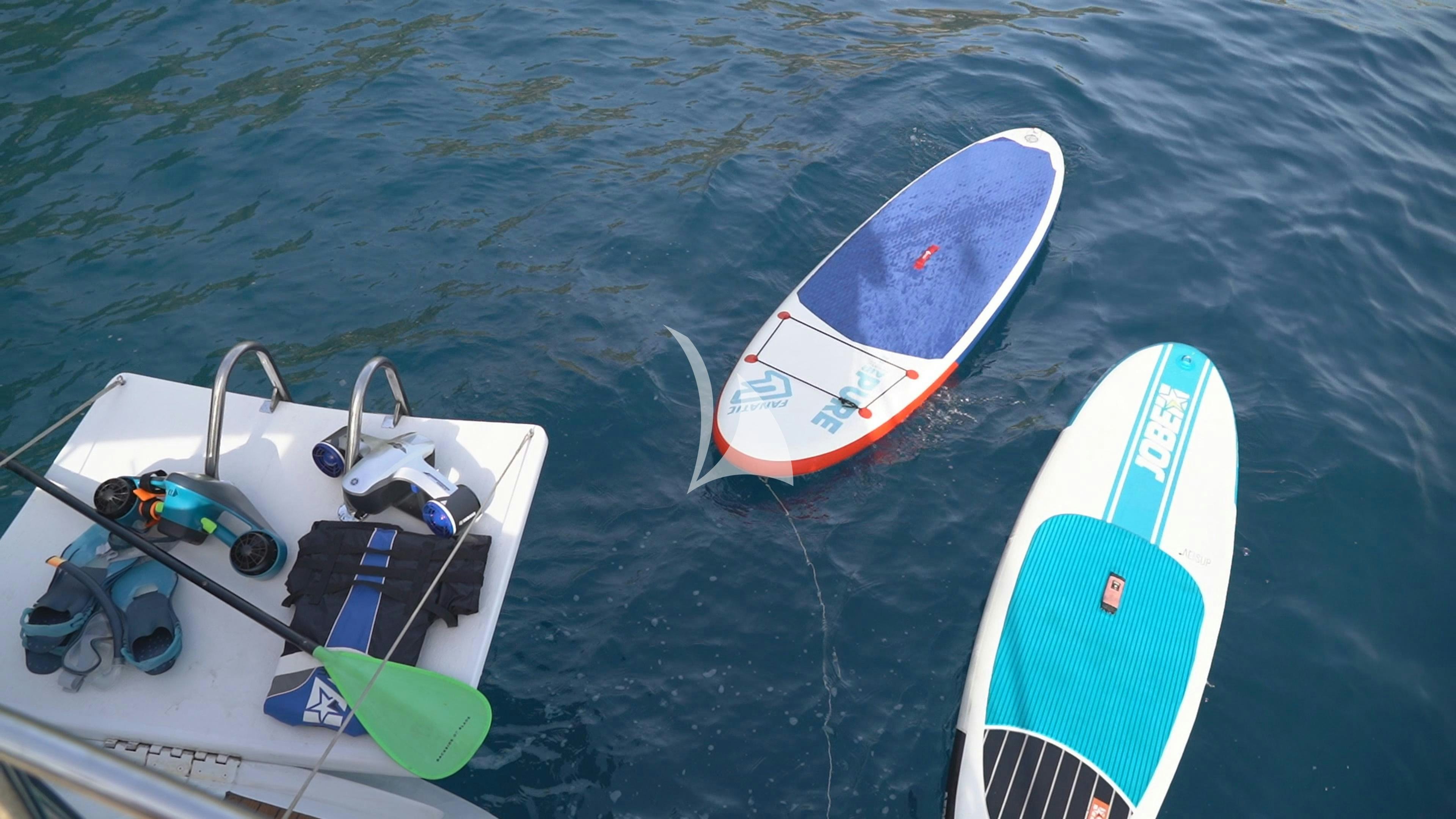 a couple of boats in the water aboard QUARTA SANTA MARIA Yacht for Sale