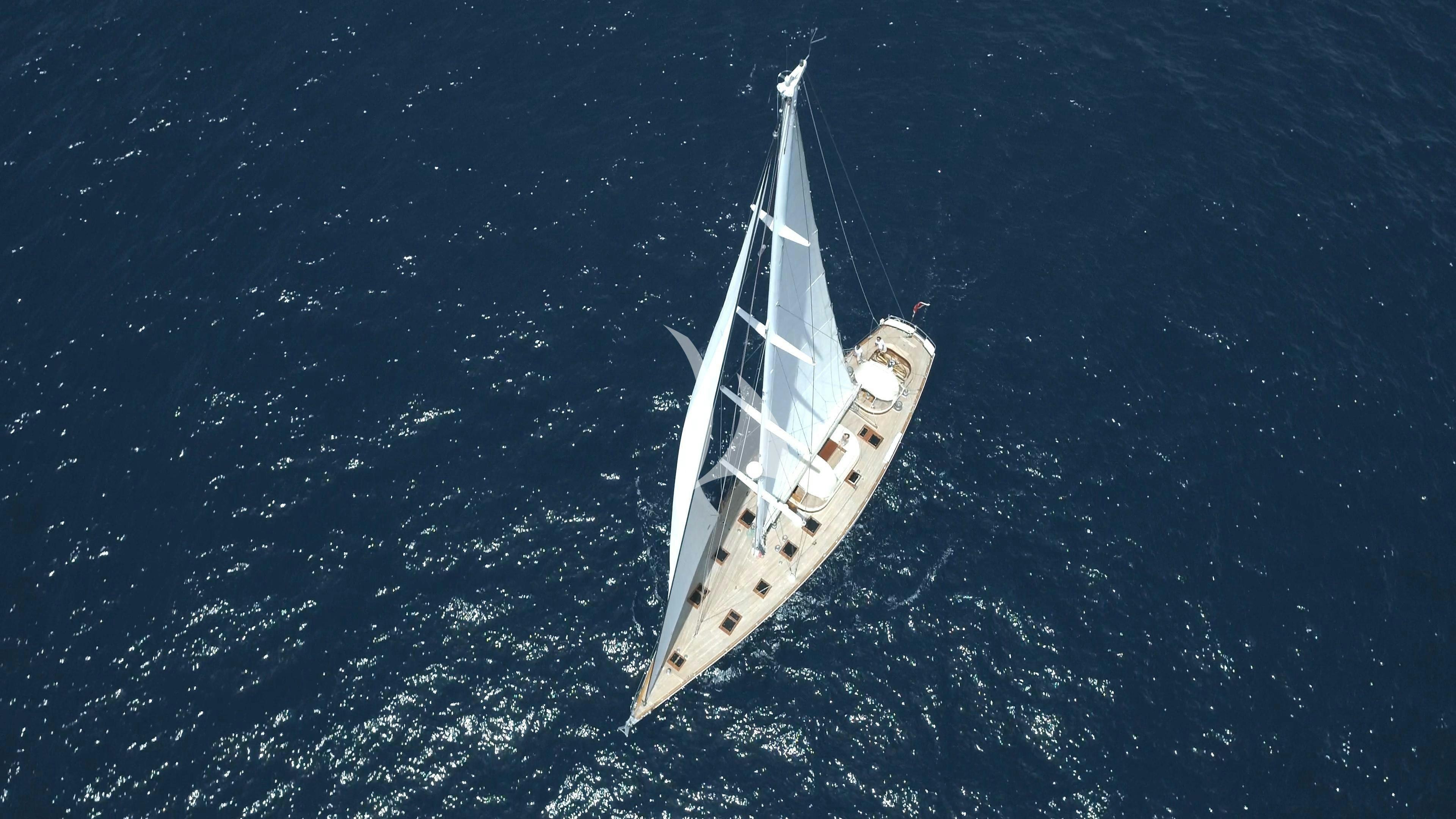 a space shuttle in the sky aboard QUARTA SANTA MARIA Yacht for Sale