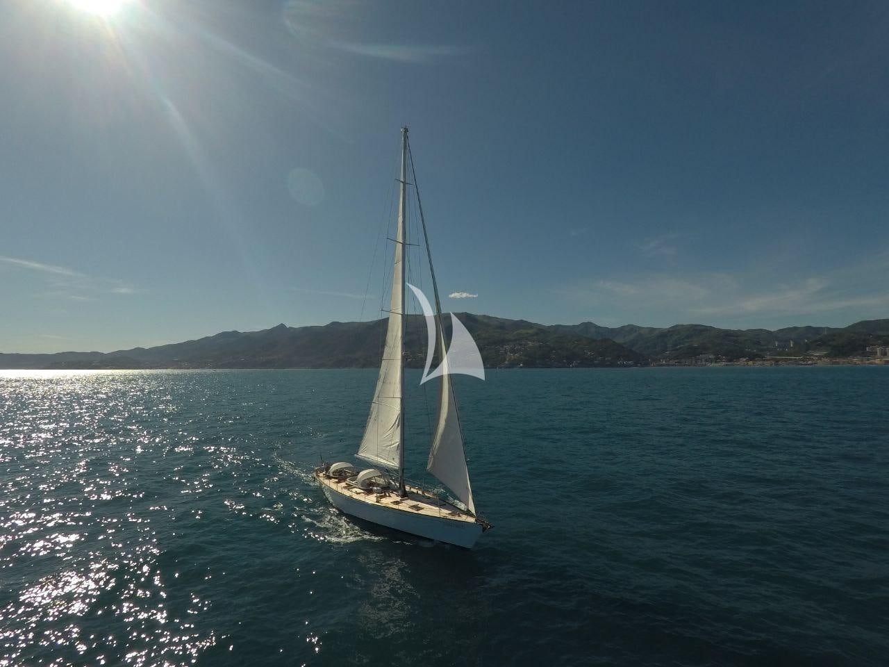a sailboat on the water aboard QUARTA SANTA MARIA Yacht for Sale
