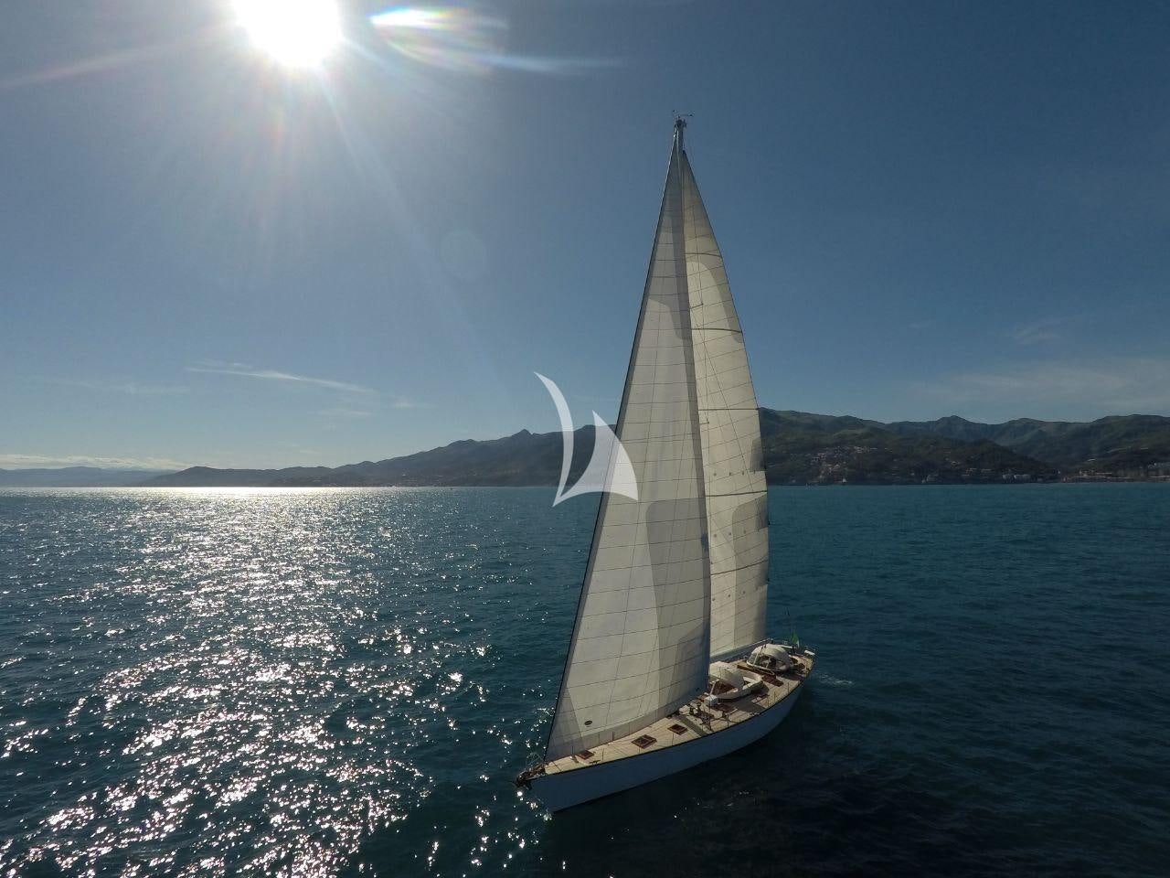 a sailboat on the water aboard QUARTA SANTA MARIA Yacht for Sale
