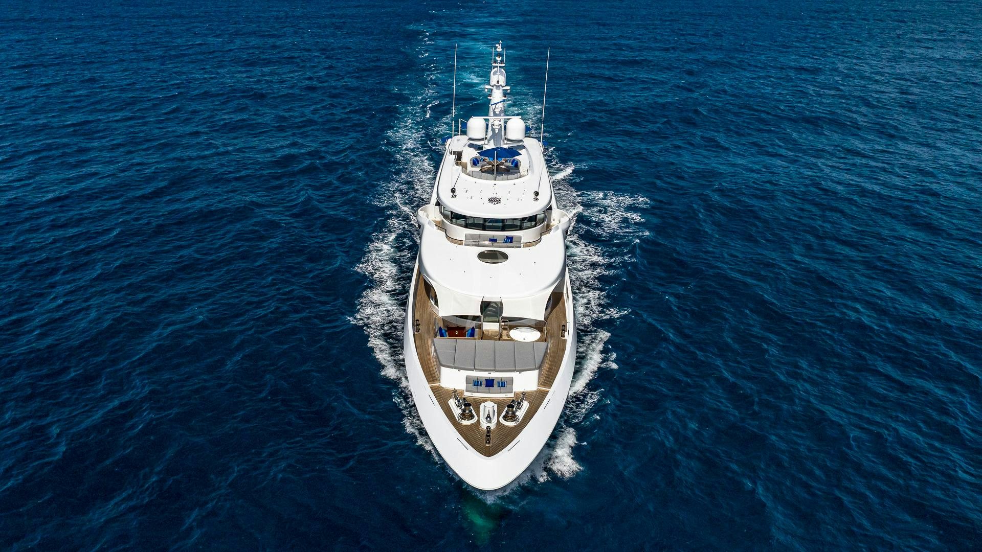 a boat in the water aboard TOP FIVE II Yacht for Charter