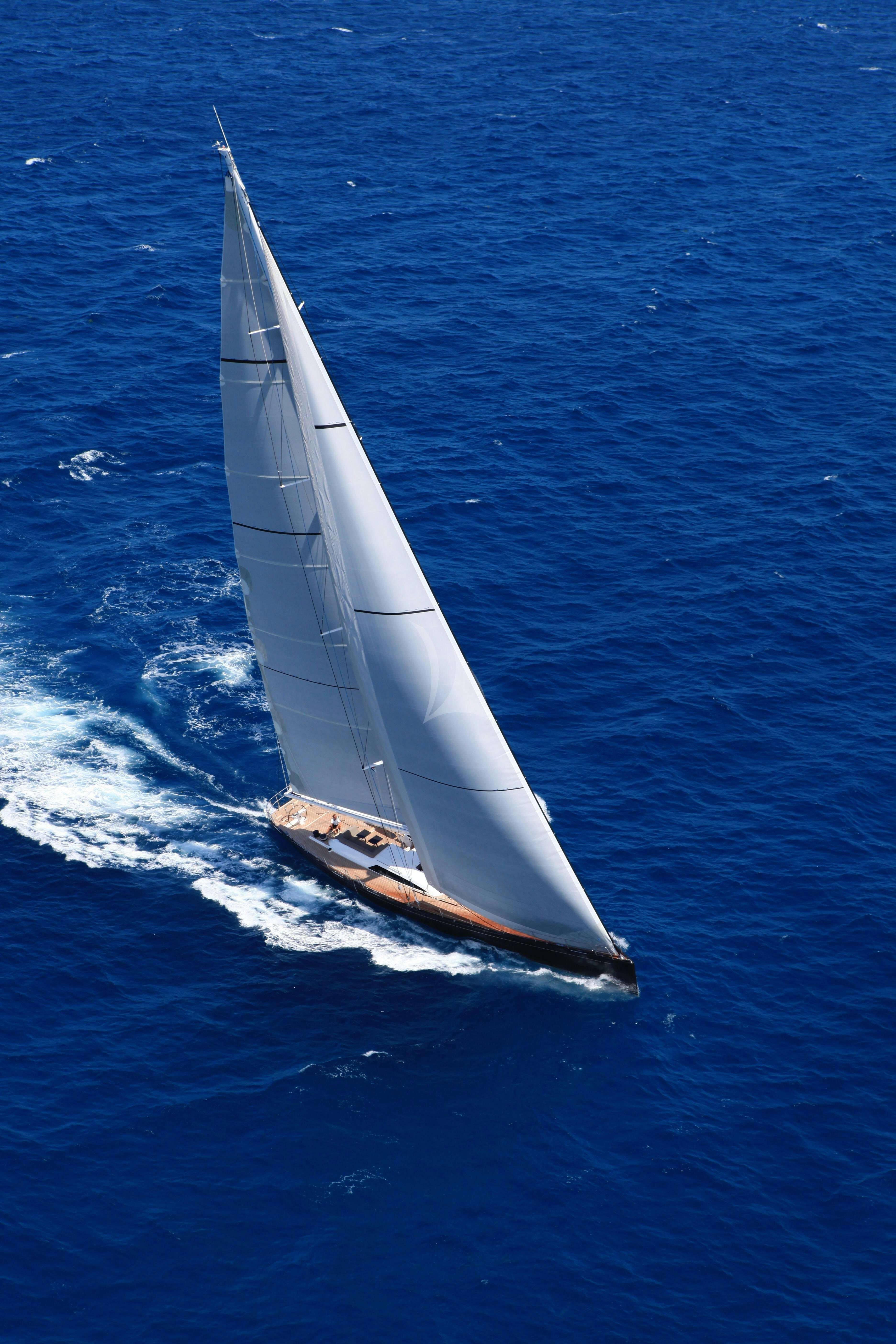 a boat on the water aboard YCH2 Yacht for Charter