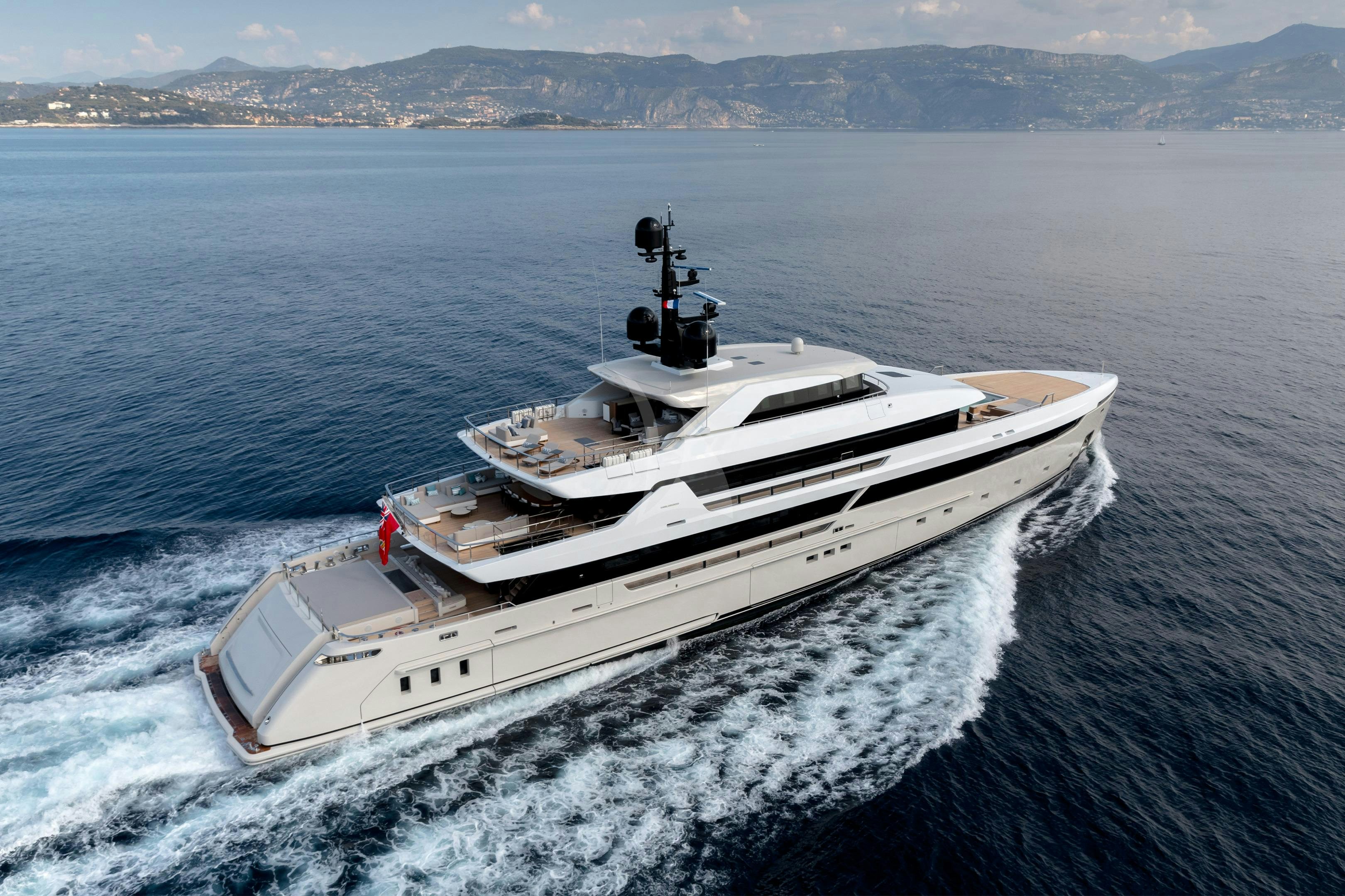 a boat on the water aboard LEMON TREE Yacht for Charter