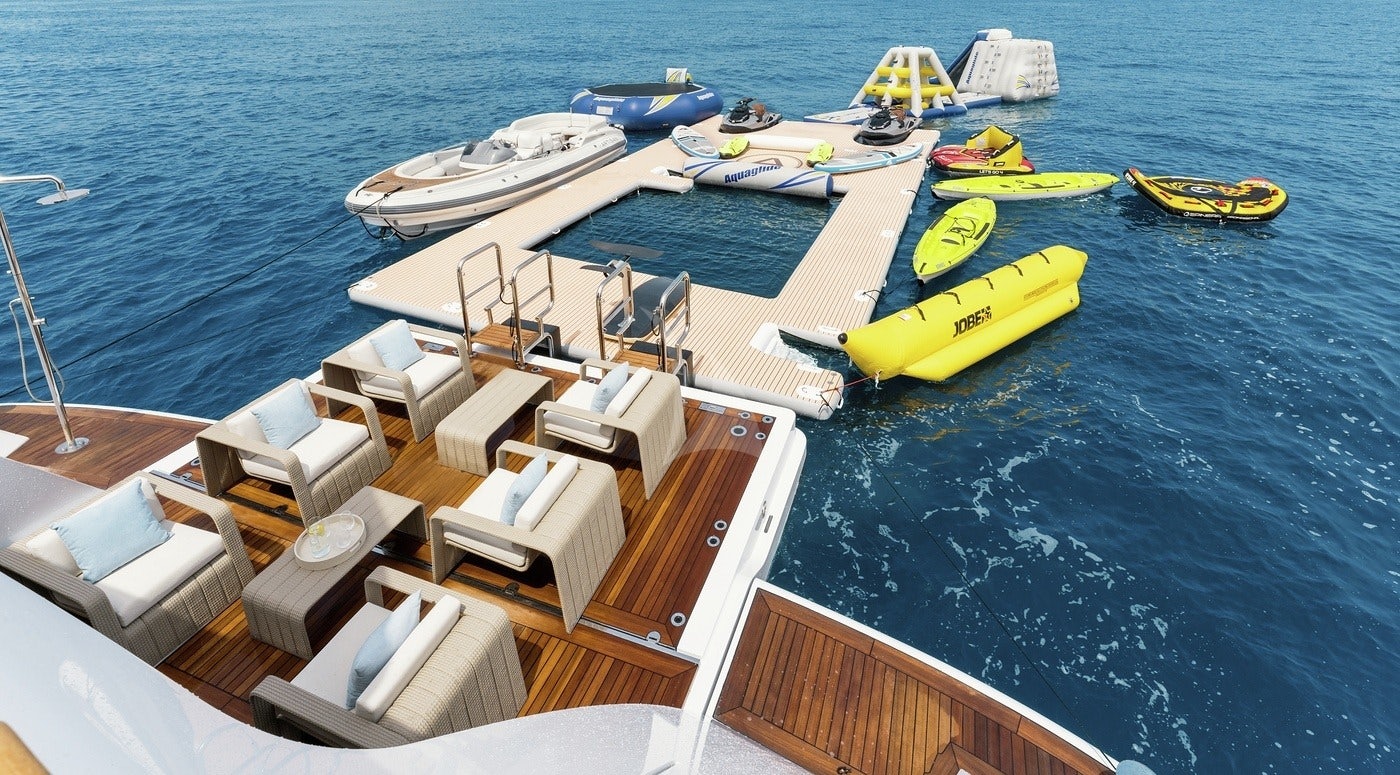 a boat on the water aboard ARTISAN Yacht for Charter