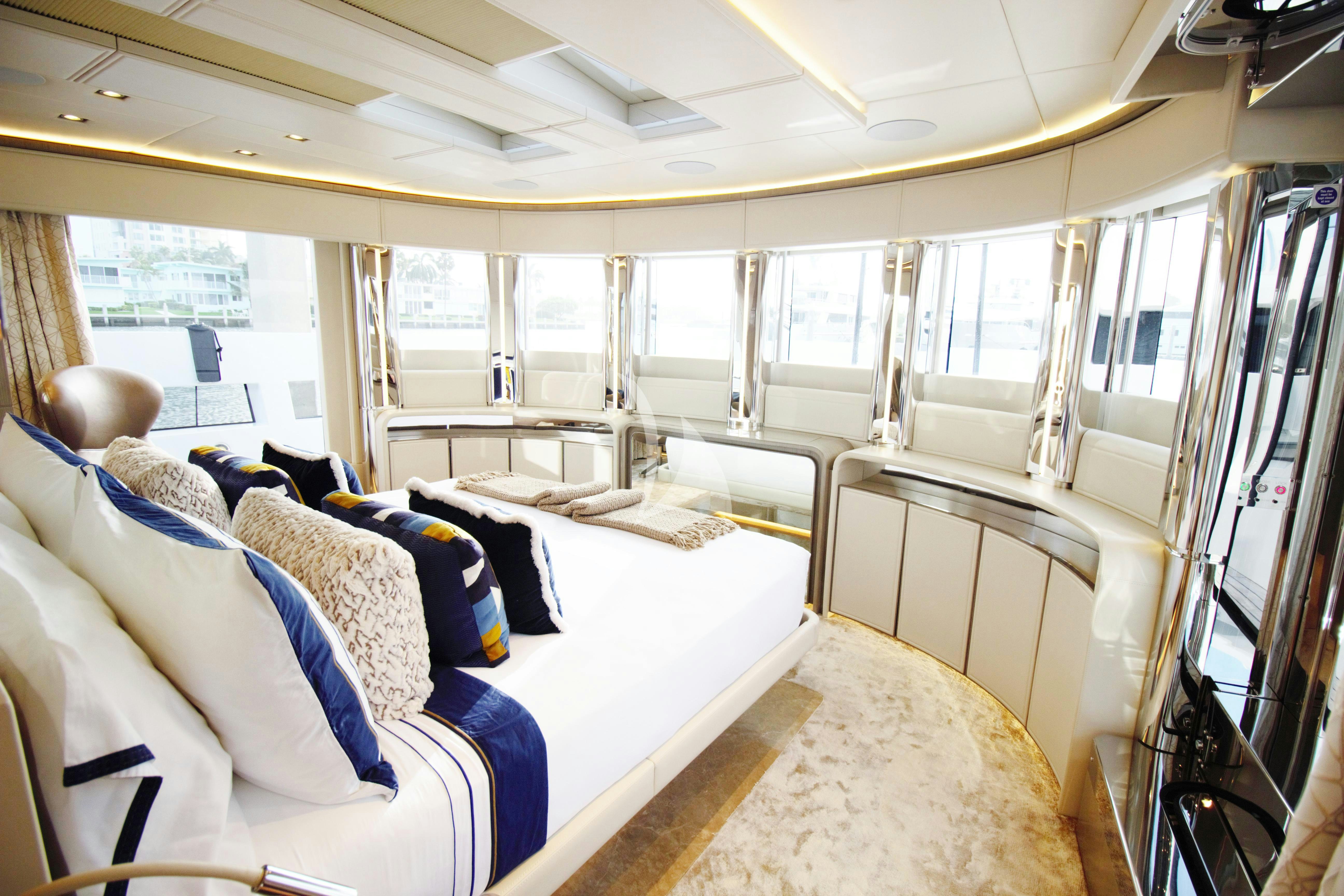 inside of a vehicle aboard THE PEDDLER Yacht for Sale