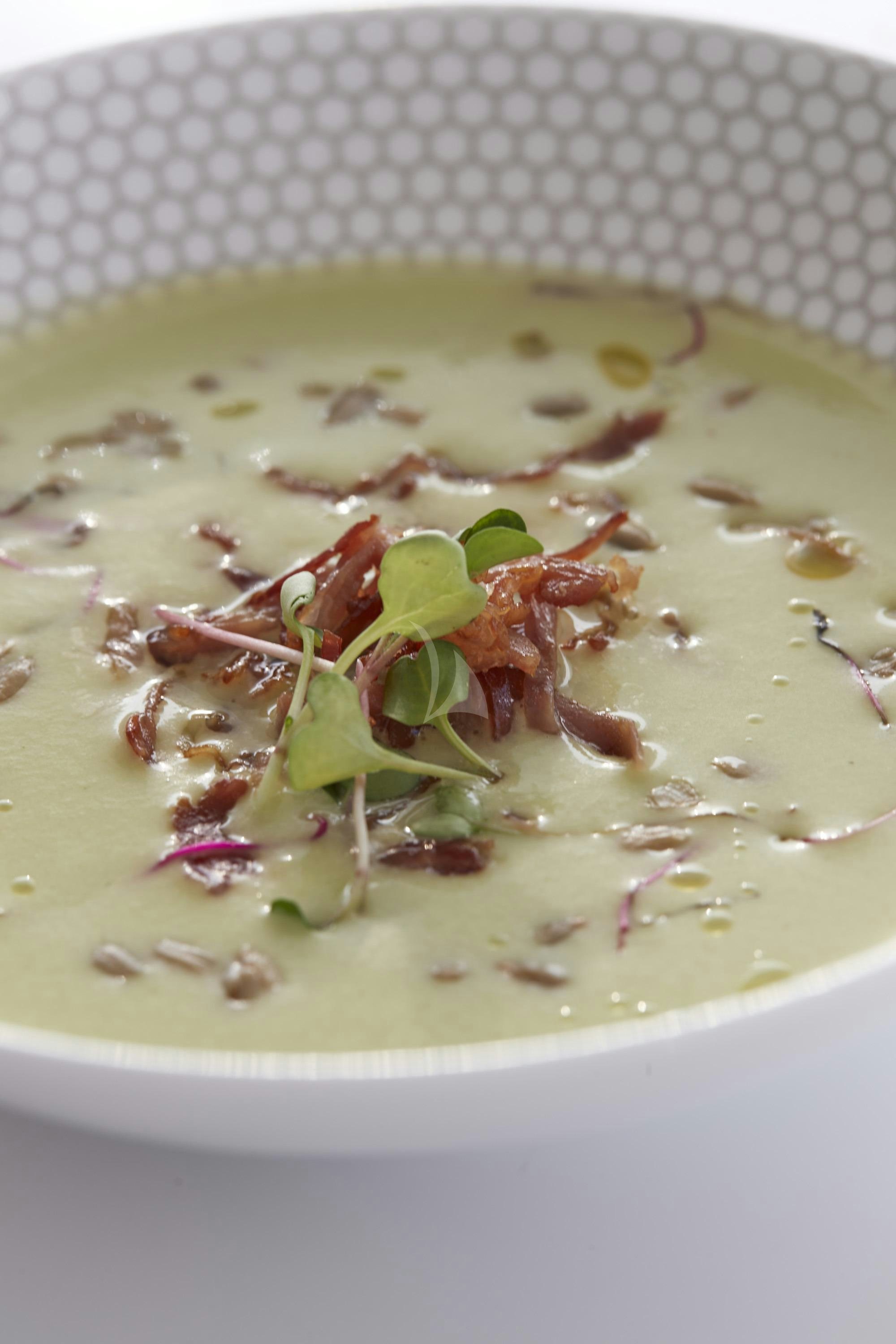 a plate of food aboard ALEGRE Yacht for Charter