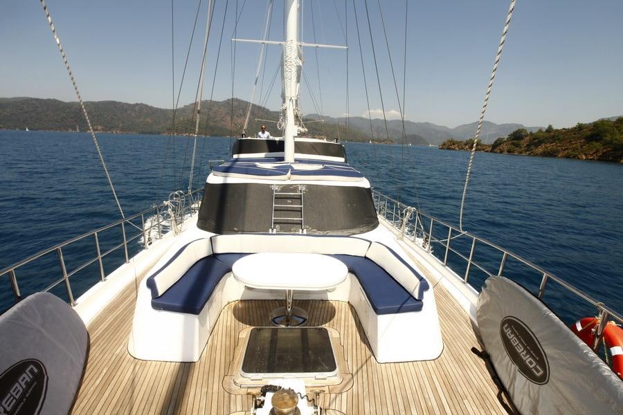 a boat on the water aboard ESMA SULTAN Yacht for Charter
