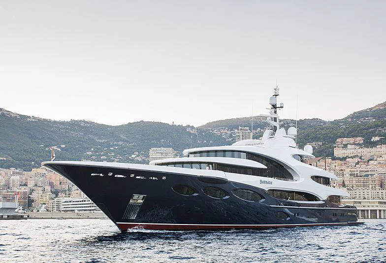 a boat in the water aboard BARBARA Yacht for Charter